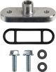 Benzinhahn-Adapter SR500 (Original-Tank auf M14x1) inkl. Schrauben & Dichtung -> passender Benzinhahn siehe Artikel 29251 / 50597, Lochabstand 46mm