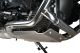 JvB-moto Motorschutz / Skid Plate, Aluminium roh, Halter Edelstahl schwarz, inkl. Stoßabsorbermatte