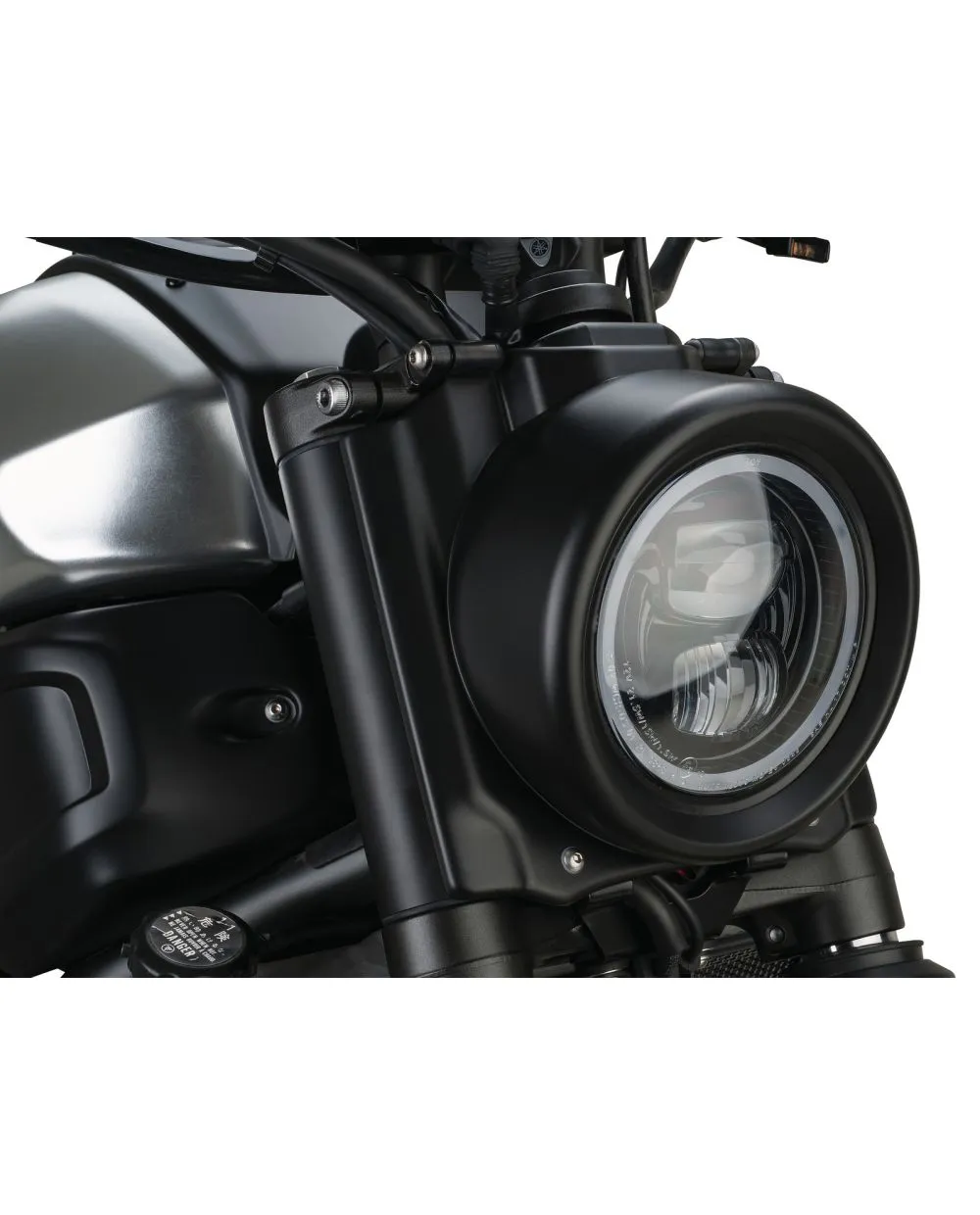JvB moto Super7 ABS Headlight Cover ABS unpainted incl. e approved LED lamp insert with parking