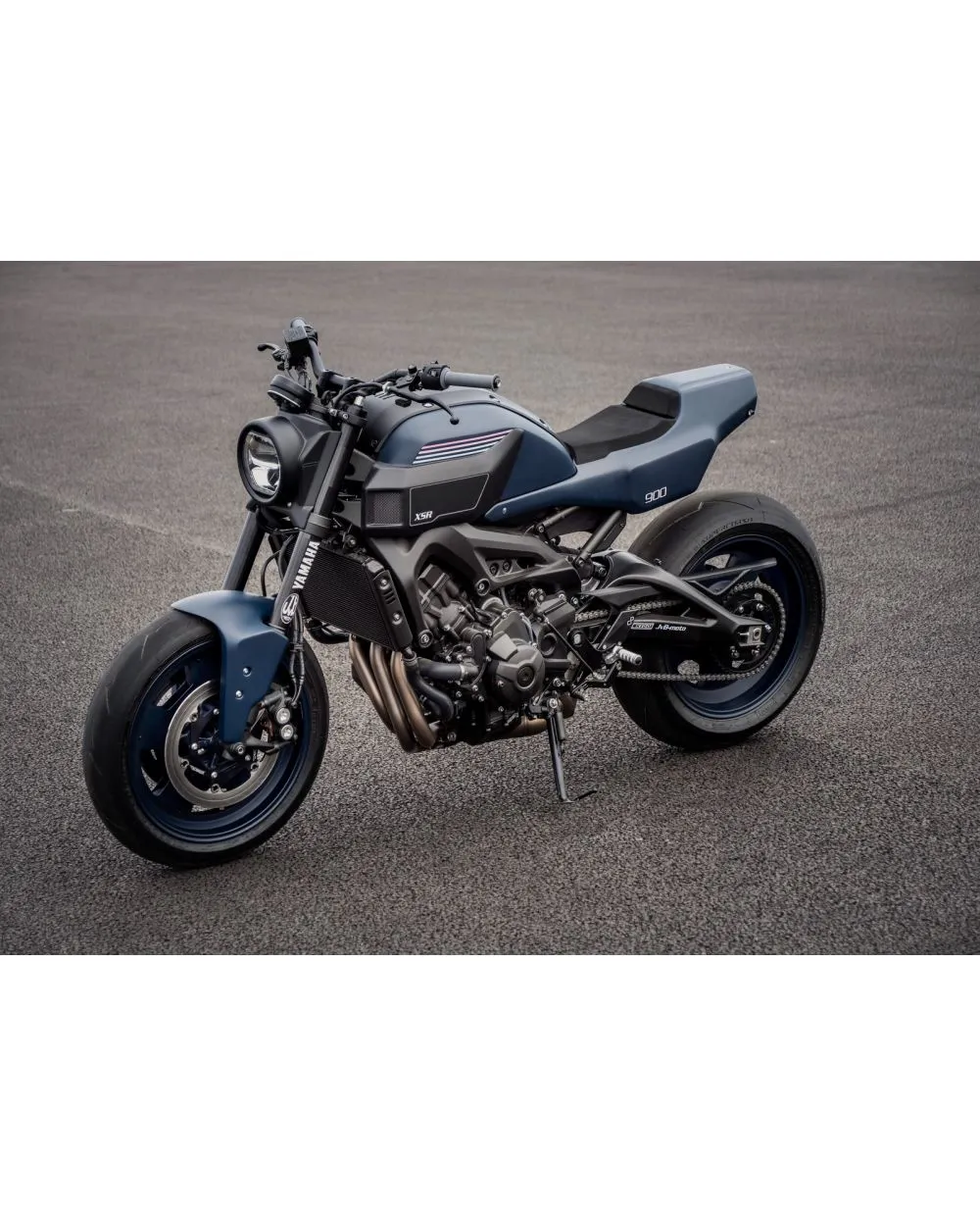 JvB moto XSR900 GRP Headlight Cover Unpainted incl. e approved LED lamp insert mounting material complete